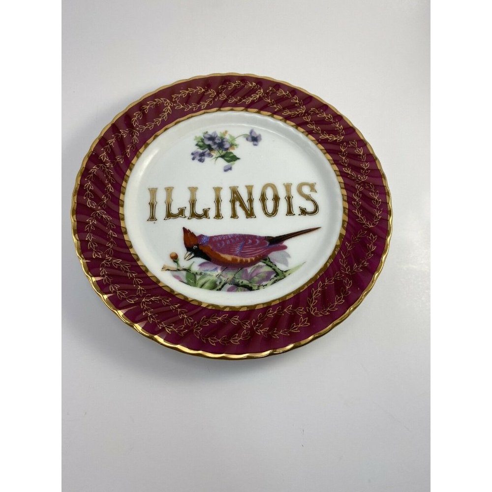 Norcrest Fine China Illinois Collector’s Plate